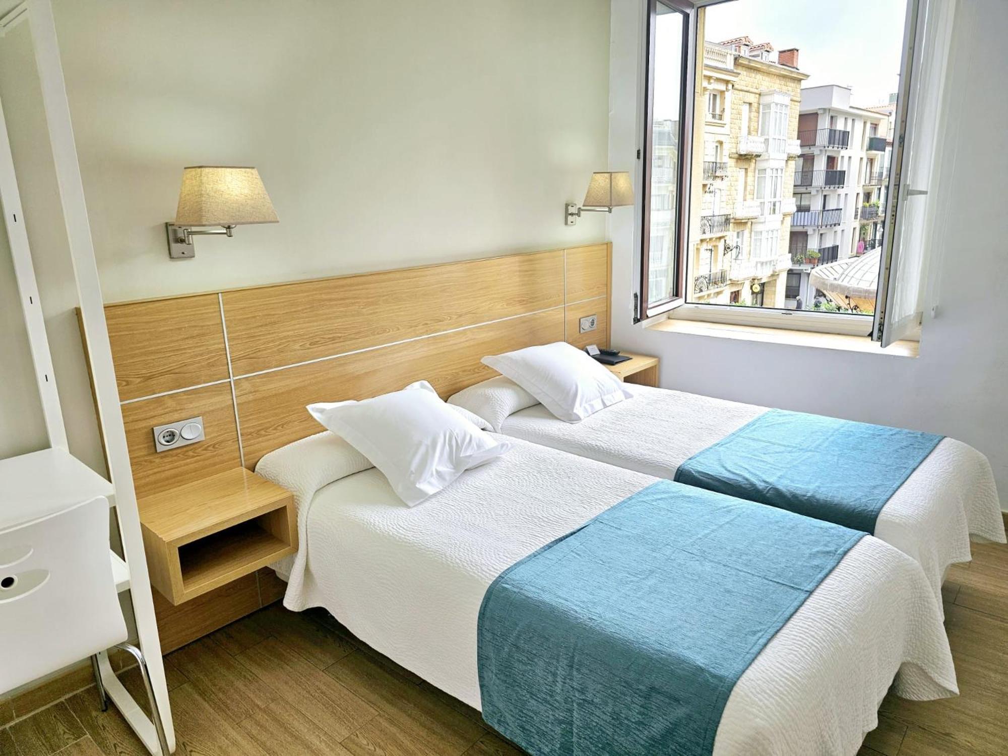 Musika Plaza Hotel Zarautz Exterior foto
