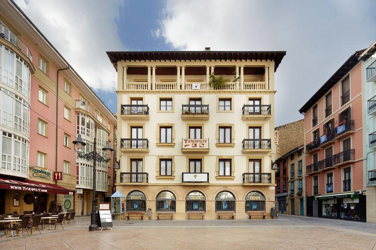 Musika Plaza Hotel Zarautz Exterior foto